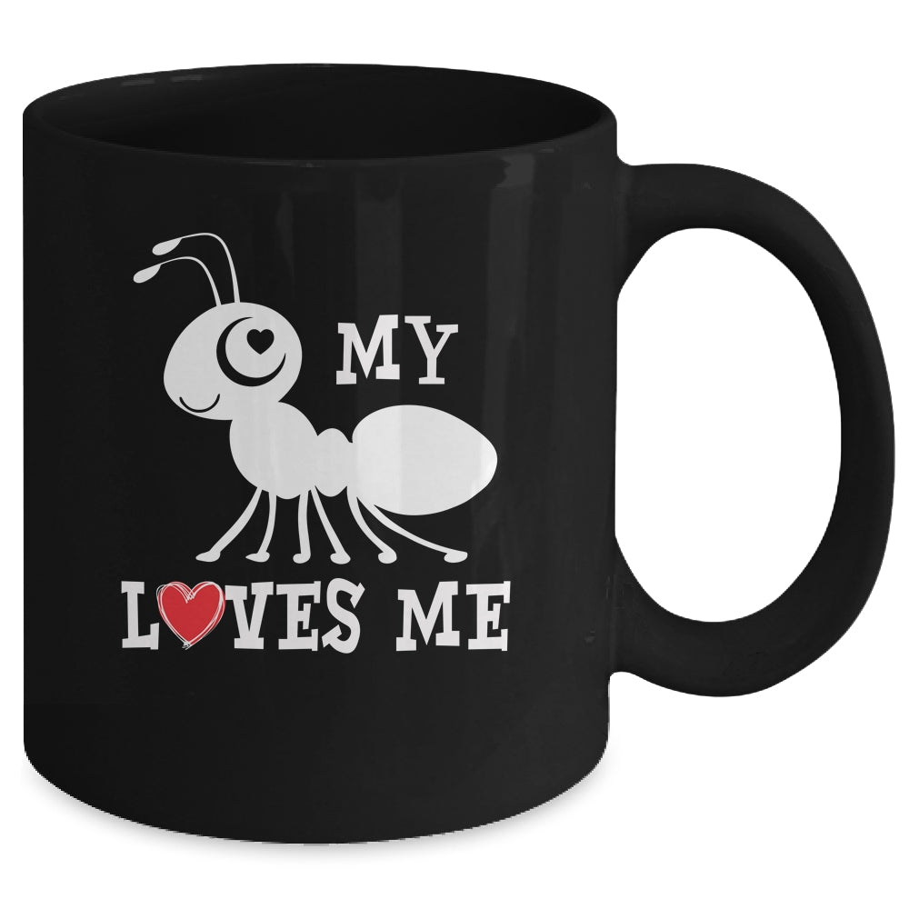 Ant Lovers My Aunt Loves Me Family For Niece Nephew Mug | siriusteestore