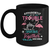 Apparently Were Trouble When We Are Cruising Together Funny Mug | siriusteestore