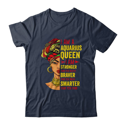 Aquarius Queen I Am Stronger Birthday For Aquarius Zodiac Shirt & Tank Top | siriusteestore