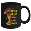 Aries Queen I Am Stronger Birthday For Aries Zodiac Mug | siriusteestore