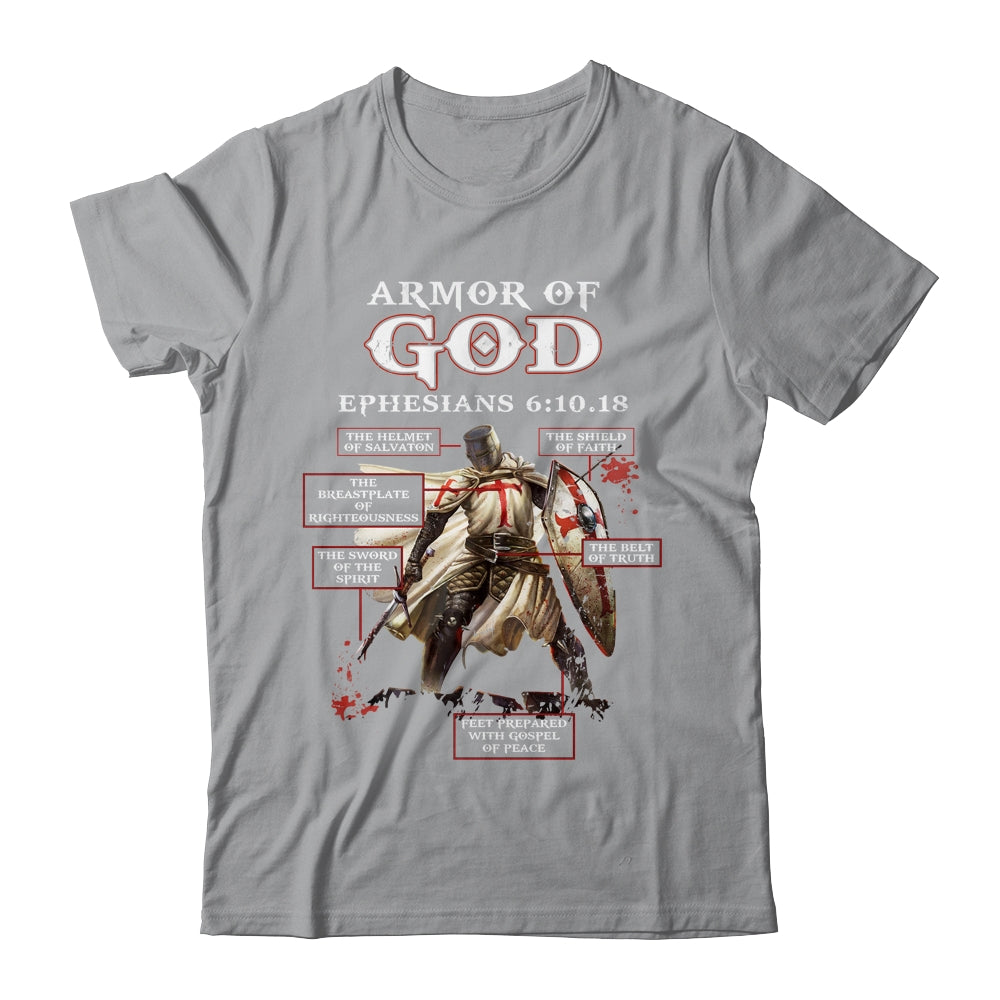 Armor Of God Knight Templar For Men Shirt & Hoodie | siriusteestore