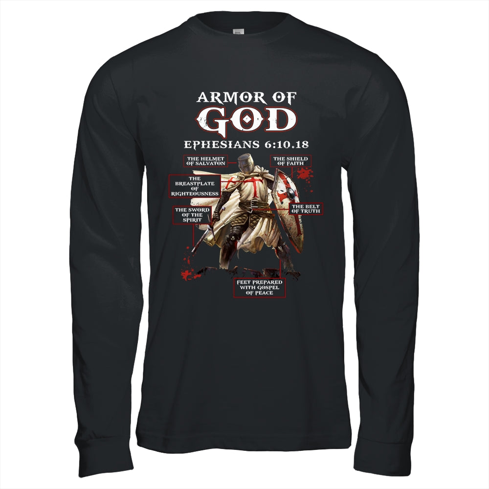 Armor Of God Knight Templar For Men Shirt & Hoodie | siriusteestore