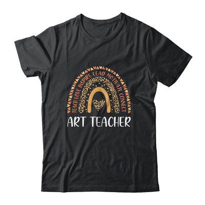 Art Teacher Leopard Rainbow Shirt & Hoodie | siriusteestore