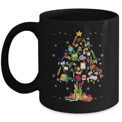 Art Xmas Tree Decor Art Teacher Ugly Artist Christmas Mug | siriusteestore