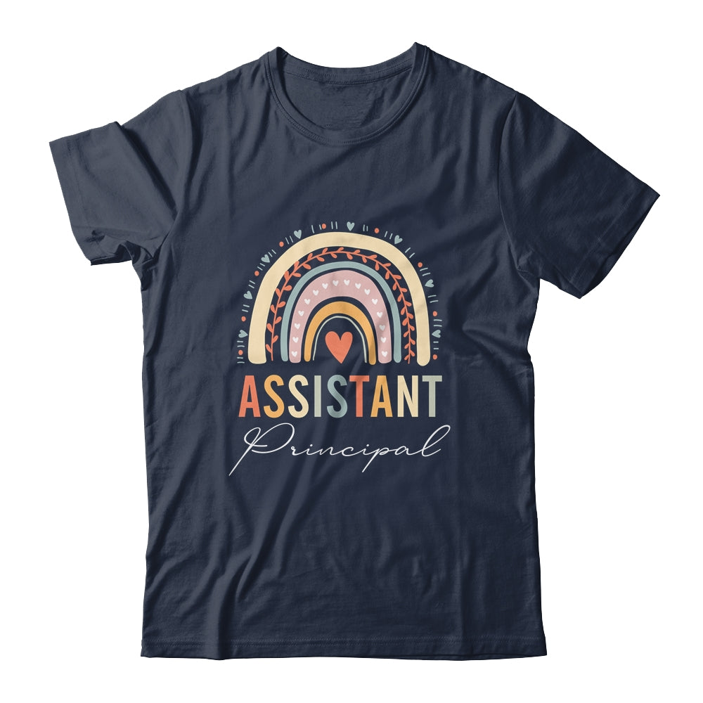 Assistant Principal Rainbow Funny Job Title School Worker Shirt & Hoodie | siriusteestore