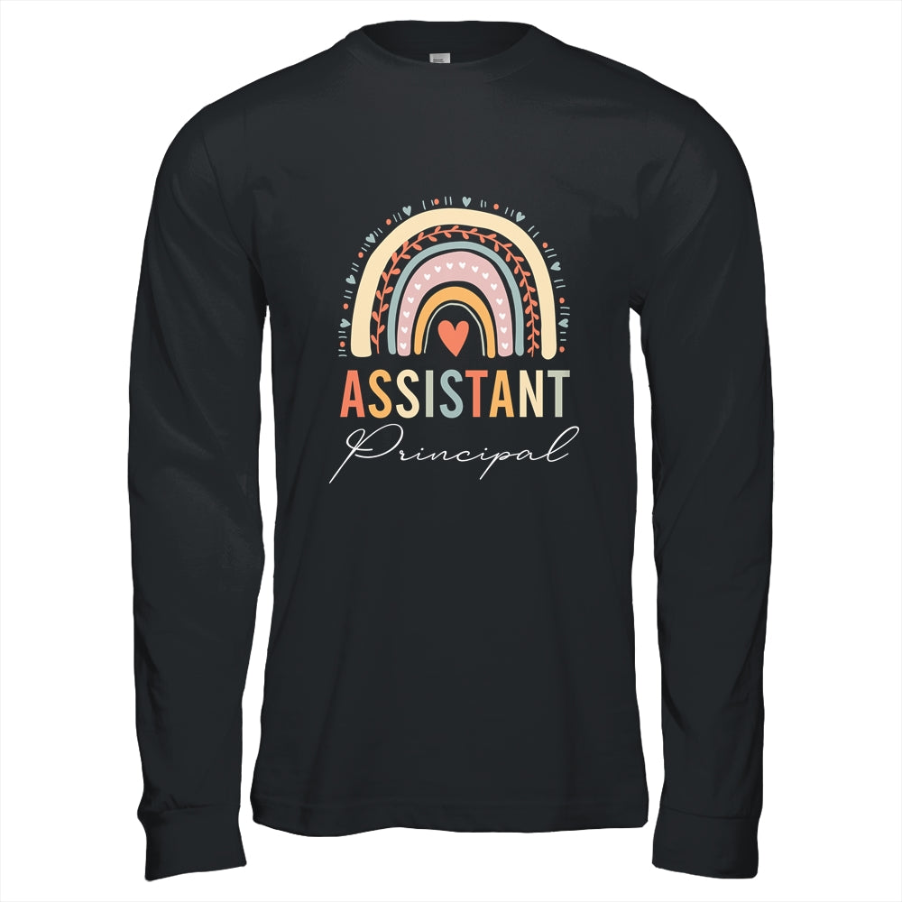 Assistant Principal Rainbow Funny Job Title School Worker Shirt & Hoodie | siriusteestore