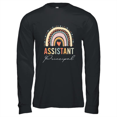 Assistant Principal Rainbow Funny Job Title School Worker Shirt & Hoodie | siriusteestore