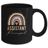 Assistant Principal Rainbow Funny Job Title School Worker Mug | siriusteestore