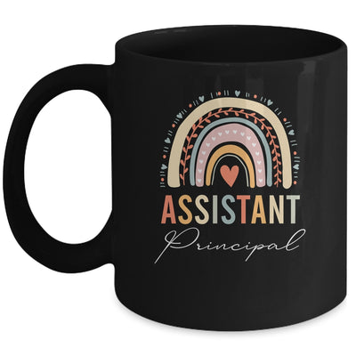 Assistant Principal Rainbow Funny Job Title School Worker Mug | siriusteestore