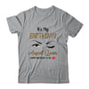 August Birthday Leopard It's My Birthday August Queen Shirt & Tank Top | siriusteestore