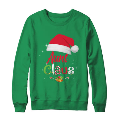 Aunt Claus Santa Christmas Matching Family Pajama Funny Shirt & Sweatshirt | siriusteestore