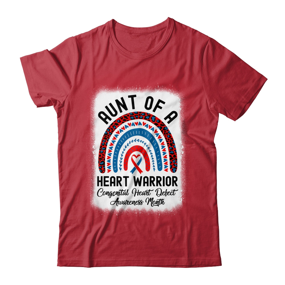 Aunt Of A Warrior CHD Congenital Heart Defect Awareness Month Shirt & Hoodie Shirt & Hoodie | siriusteestore