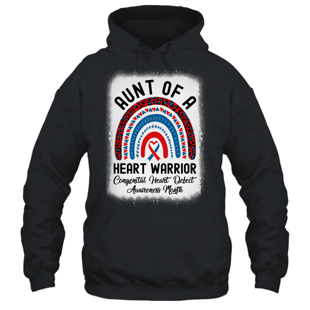 Aunt Of A Warrior CHD Congenital Heart Defect Awareness Month Shirt & Hoodie Shirt & Hoodie | siriusteestore