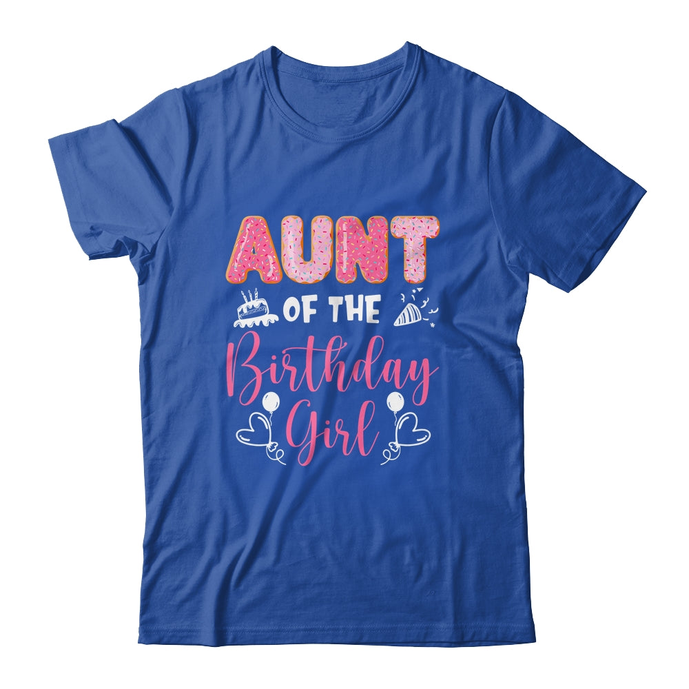 Aunt Of The Birthday Girl Family Donut Birthday Shirt & Hoodie | siriusteestore
