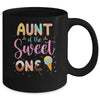 Aunt Of The Sweet One Ice Cream 1st First Birthday Family Mug | siriusteestore