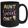 Aunt Of The Sweet One Ice Cream 1st First Birthday Family Mug | siriusteestore