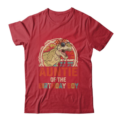 Auntie Dinosaur Of The Birthday Boy Matching Family Shirt & Hoodie | siriusteestore