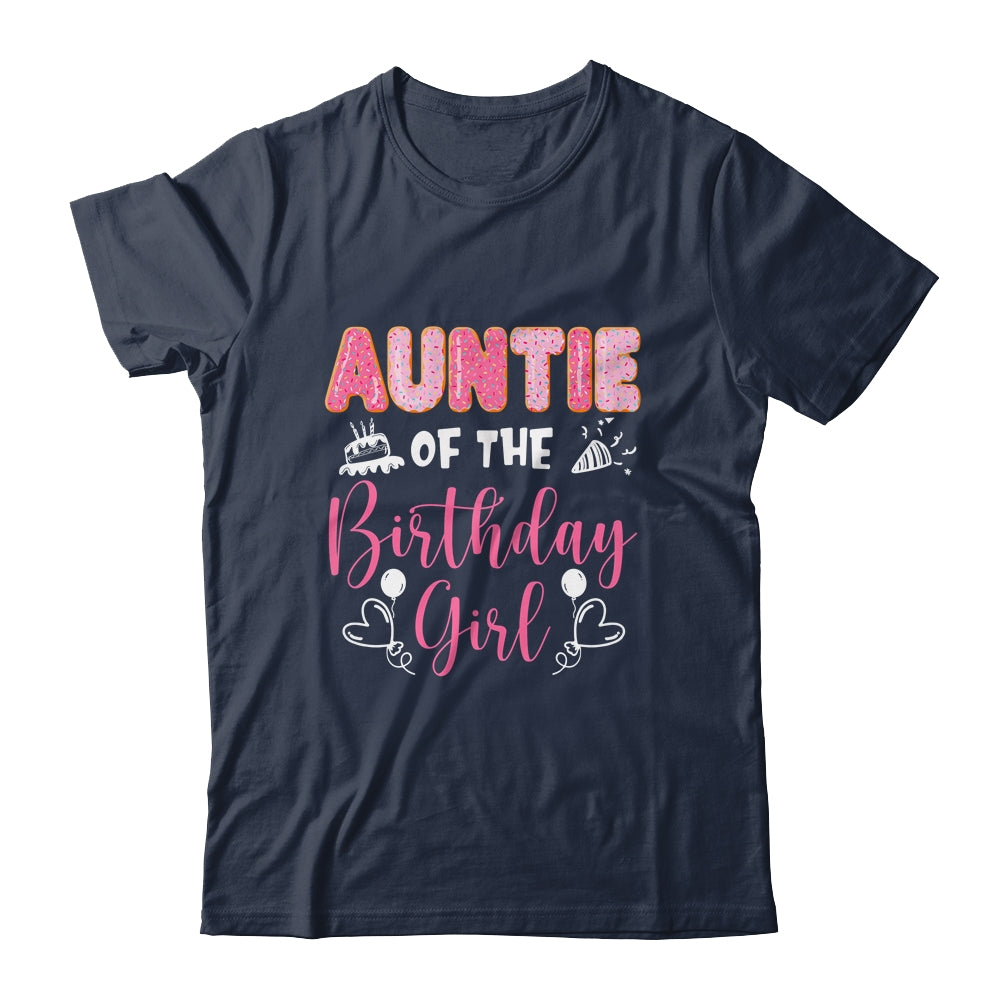 Auntie Of The Birthday Girl Family Donut Birthday Shirt & Hoodie | siriusteestore