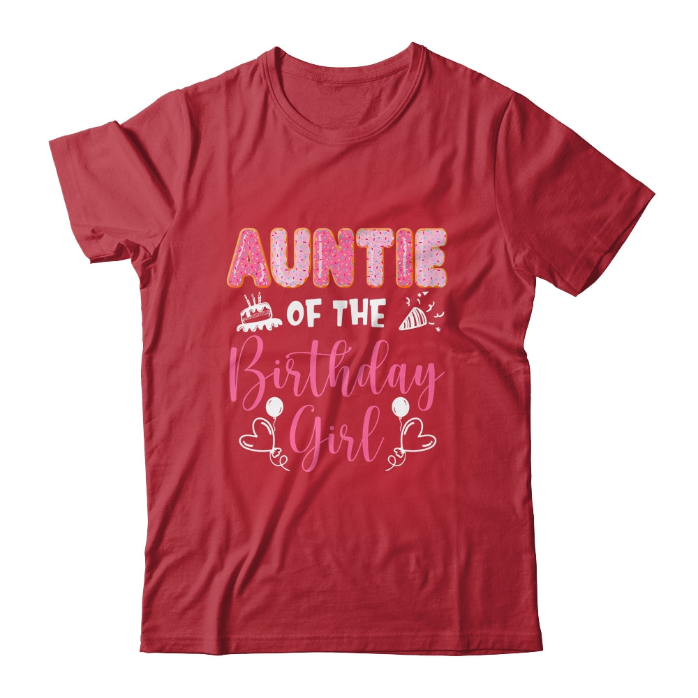 Auntie Of The Birthday Girl Family Donut Birthday Shirt & Hoodie | siriusteestore