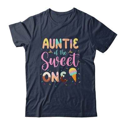 Auntie Of The Sweet One Ice Cream 1st First Birthday Family Shirt & Hoodie | siriusteestore