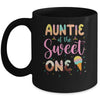 Auntie Of The Sweet One Ice Cream 1st First Birthday Family Mug | siriusteestore