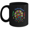 Autism Awareness Accept Understand Love ASD Rainbow Flower Mug | siriusteestore