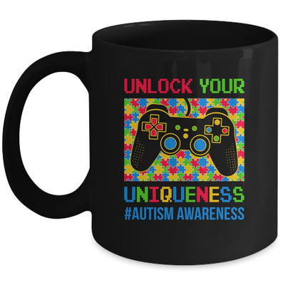 Autism Awareness Boys Girls Video Game Controller Gamer Kids Mug | siriusteestore