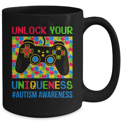 Autism Awareness Boys Girls Video Game Controller Gamer Kids Mug | siriusteestore