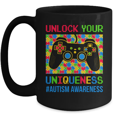 Autism Awareness Boys Girls Video Game Controller Gamer Kids Mug | siriusteestore