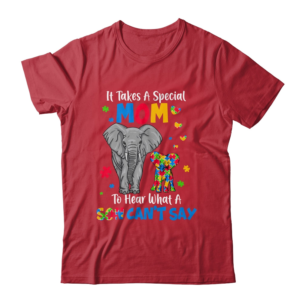 Autism Awareness Family Support Autism Mom Elephants Shirt & Hoodie | siriusteestore