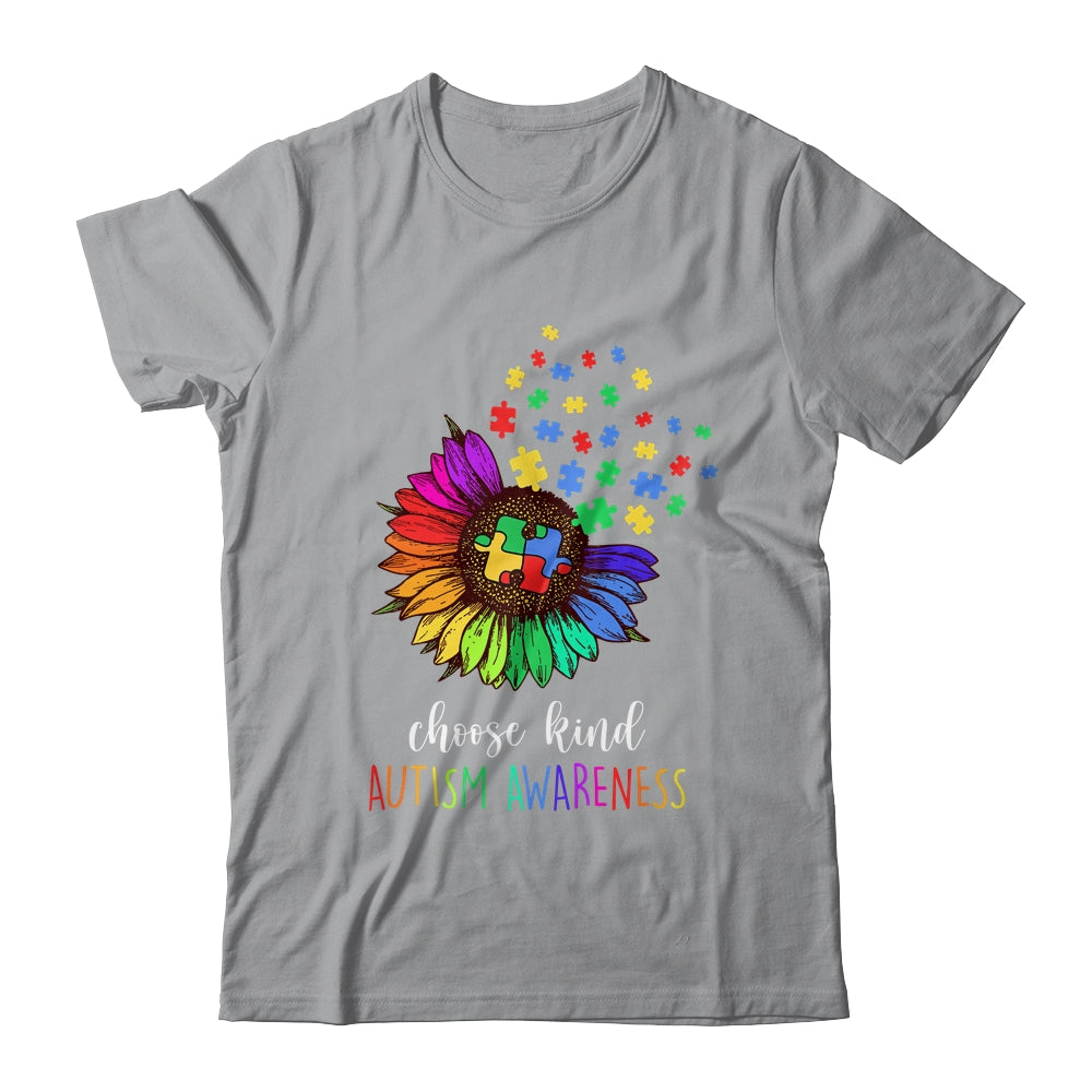 Autism Awareness For Women Mom Kid Teacher Choose Kind Shirt & Tank Top | siriusteestore