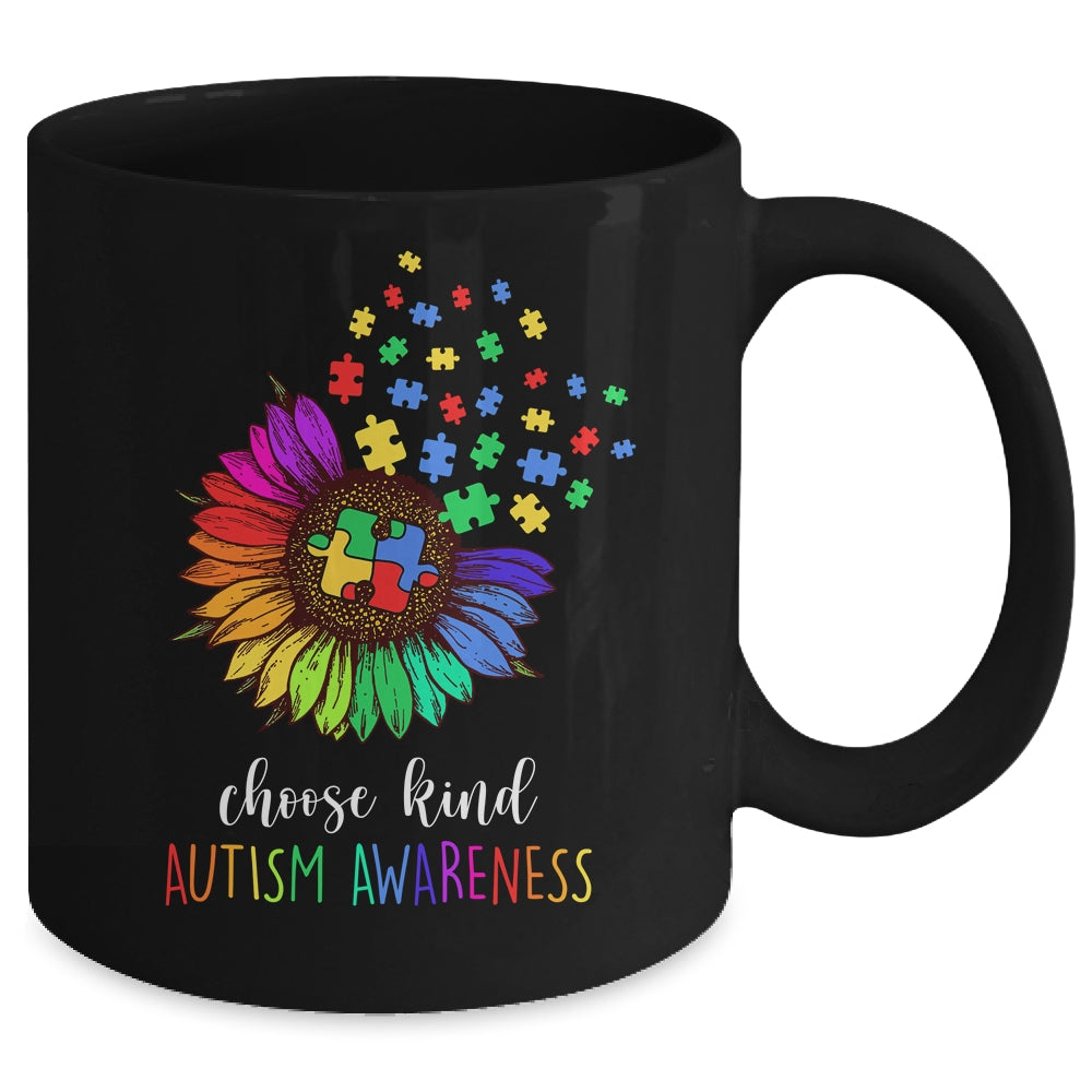 Autism Awareness For Women Mom Kid Teacher Choose Kind Mug | siriusteestore