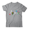 Autism Awareness Love Autism Puzzle Heart ASD Supporter Shirt & Tank Top | siriusteestore