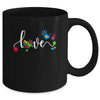 Autism Awareness Love Autism Puzzle Heart ASD Supporter Mug | siriusteestore