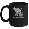Autism Awareness Love Needs No Words Elephant Support Mug | siriusteestore