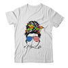 Autism Awareness Mom Life Proud Mom Messy Women Mothers Day Shirt & Tank Top | siriusteestore