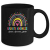 Autism Awareness Month Radiate Kindness Teacher Rainbow Mug | siriusteestore