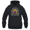 Autism Awareness Month Radiate Kindness Teacher Rainbow Shirt & Hoodie | siriusteestore