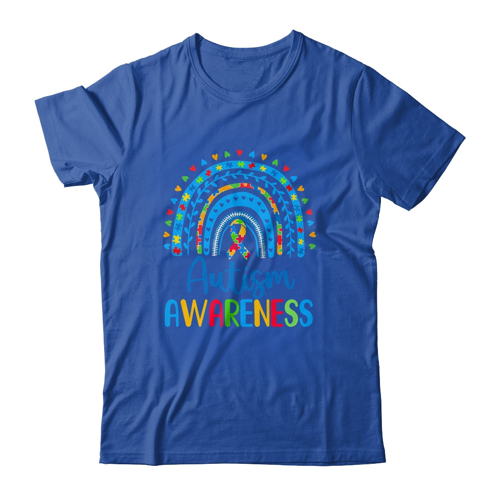 Autism Awareness Rainbow Puzzle Autism Awareness Month Shirt & Hoodie | siriusteestore