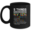 Autism Awareness Support Autism Son Kids For Mom Dad Mug | siriusteestore