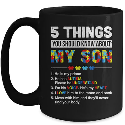 Autism Awareness Support Autism Son Kids For Mom Dad Mug | siriusteestore