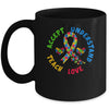 Autism Awareness Teacher Teach Accept Understand Love Mug | siriusteestore