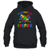 Autism Awareness Teacher Teach Hope Love Inspire Shirt & Hoodie | siriusteestore