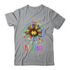Autism In A World Where You Can Be Anything Be Kind Flower Shirt & Hoodie | siriusteestore