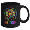 Autism In A World Where You Can Be Anything Be Kind Flower Mug | siriusteestore