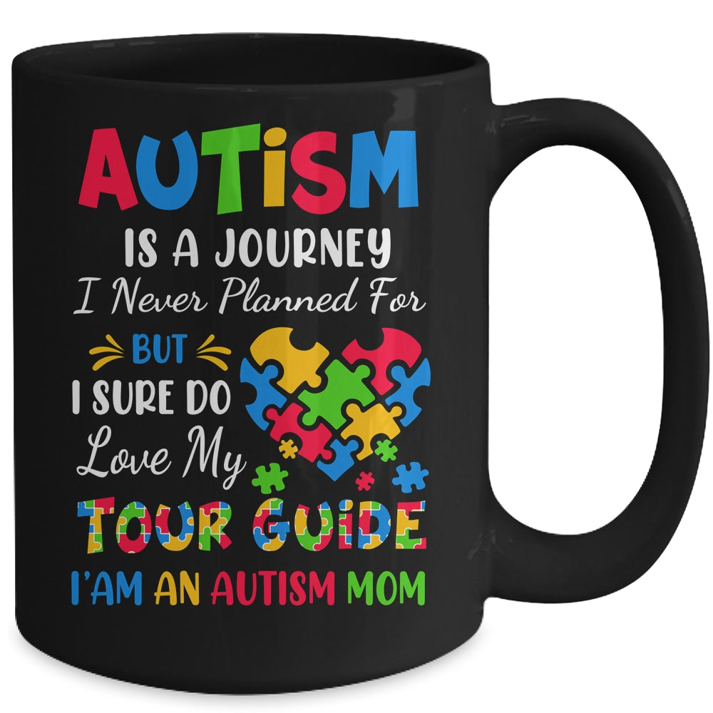 Autism Mom Autism Awareness Autism Is A Journey Mug | siriusteestore