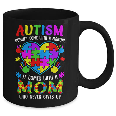 Autism Mom Womens Puzzle Piece Autism Awareness Month Mug | siriusteestore