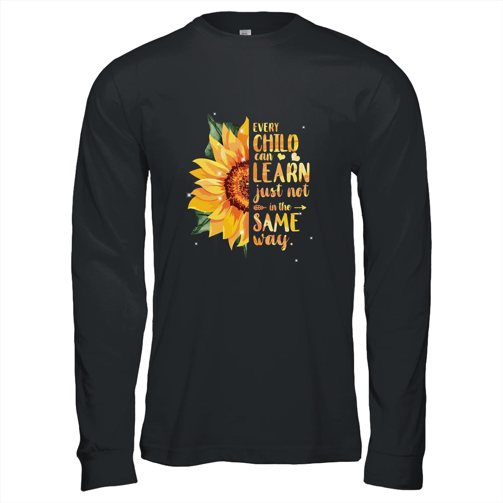Autism Special Education Teacher Sunflower Shirt & Hoodie | siriusteestore