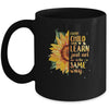 Autism Special Education Teacher Sunflower Mug | siriusteestore