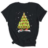 Avocado Tree Christmas Light Funny Christmas Vegans Gifts Shirt & Sweatshirt | siriusteestore